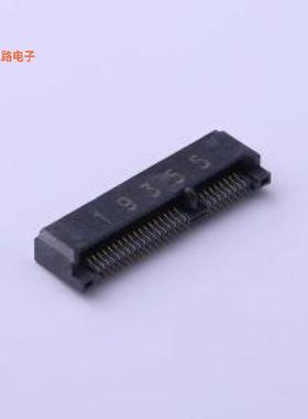 PCIE-52P40H -原装[PCIE 52PIN 贴片卧式 阻燃材质PCI