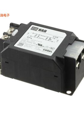 NAH-30-332 -原装[LINE FILTER 250VAC/VDC 30A CHASS单相