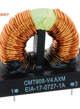 CMT908-V4 -原装[CMC 16MH 2.6A 2LN THROUGH HOLE电源线
