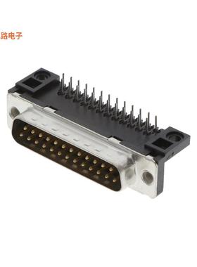 D25P13A4PL00LF -原装[CONN D-SUB PLUG 25POS R/A SOLDERD-Sub