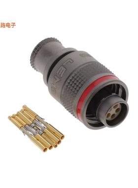 FMS.0M.305.XLMT -[全新CONN PLUG FMALE 5POS GOLD CRIMP]