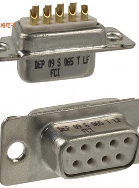 DEP09S065TLF -原装[CONN D-SUB RCPT 9POS SOLDER CUPD-Sub