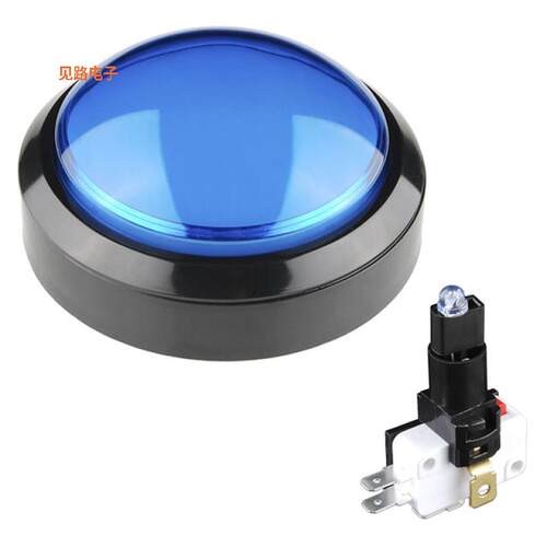 11274 -[全新SWITCH PUSHBUTTON SPDT BLUE]