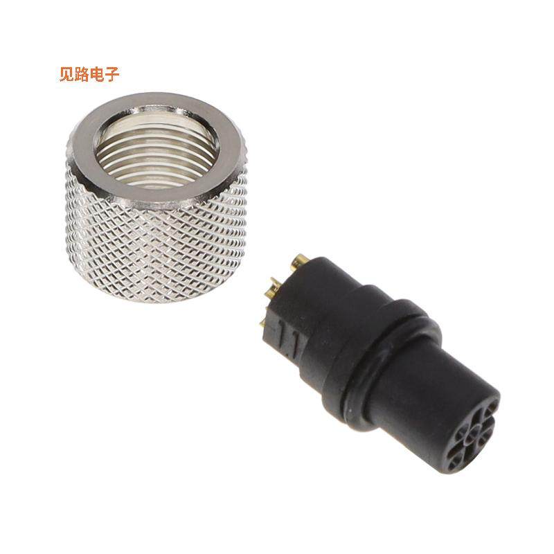 858-B05-203RSU4 -[全新IP67 FEMALE M12 CABLE MOUNT 5 PO]