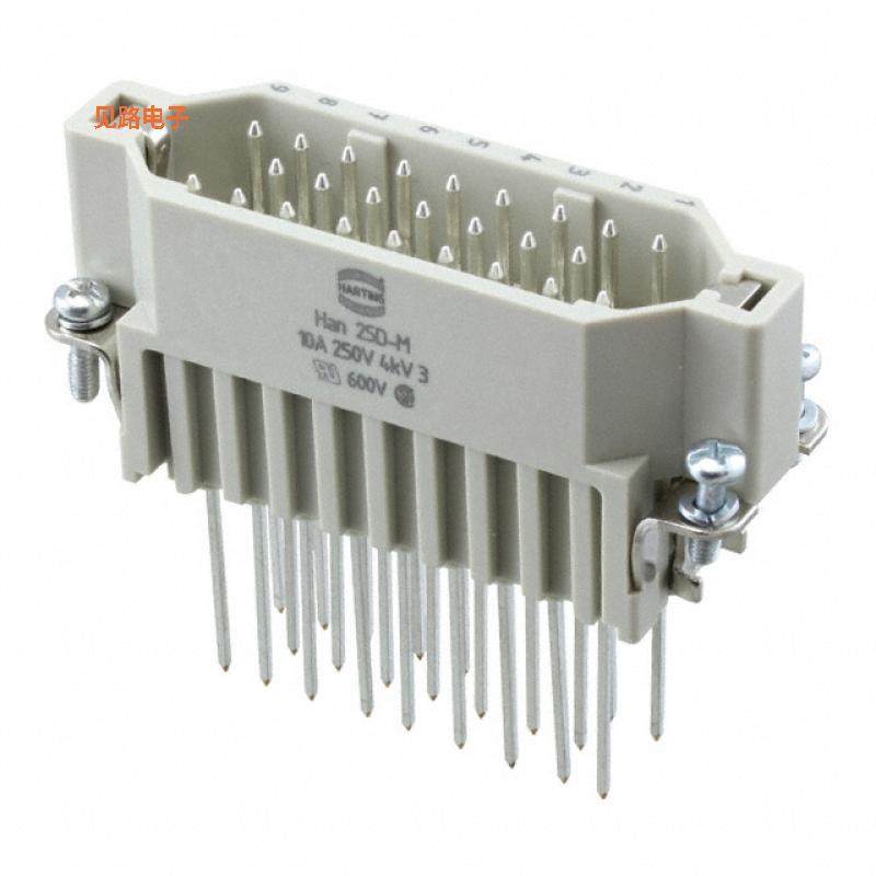 09210252601 -原装[INSERT MALE 25POS+1GND WIRE WRAP插件