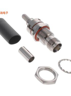 EZ-195/200-TF-BH-X -原装[TNC-FEMALE (JACK) BULKHEAD,