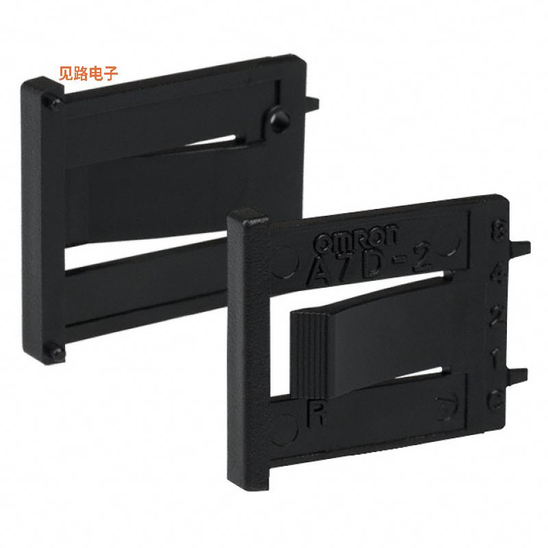 A7D-2M-1 -[全新END CAP BLK FRONT MNT 2PC PART]