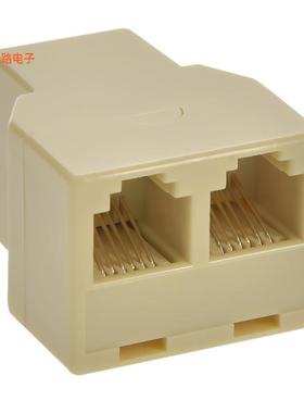 CM-170505BSTK -原装[RJ12 1Jack/2Jack T adapter, Stra音频