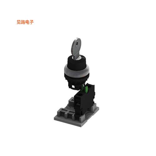 M22K-20SB10-B -[全新SWITCH KEYLOCK 2POS SPST 6A 230V]