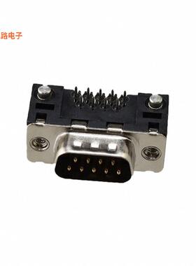 D09P33E6RX09LF -原装[CONN D-SUB PLG 9P R/A SLDR PASTED-Sub