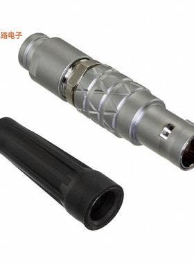 FLBC-08FGMS-GCP-211 -[全新CONN PLUG MALE 8P GOLD SLDR CUP]