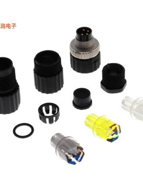 FIC-M8M4 -原装[FIELD WIREABLE M8-4 STRAIGHT插座，公形引脚