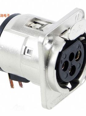 E3FRA -原装[CONN PLUG FMALE XLR 3P SOLDER插头，母插口