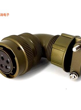 MSW08E14-5S-SR -[全新RIGHT ANGLE CABLE PLUG, WITH STR]