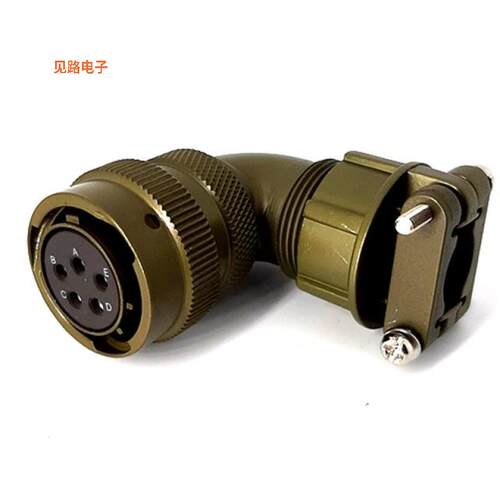 MSW08E14-5S-SR -[全新RIGHT ANGLE CABLE PLUG, WITH STR]