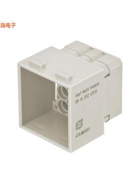 09140124512 -原装[MODULE FEMALE 12POS CRIMP无触头模块