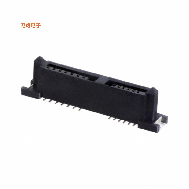 1735539-2 -[全新CONN SATA RCPT 13POS SLD SMD]