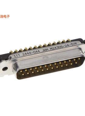 M24308/24-57P -原装[CONN D-SUB PLUG 25POS R/A SOLDERD-Sub