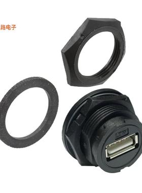 UA-20PMFP-LC7001 -[全新CONN RCPT USB2.0 TYPEA 4POS PCB]