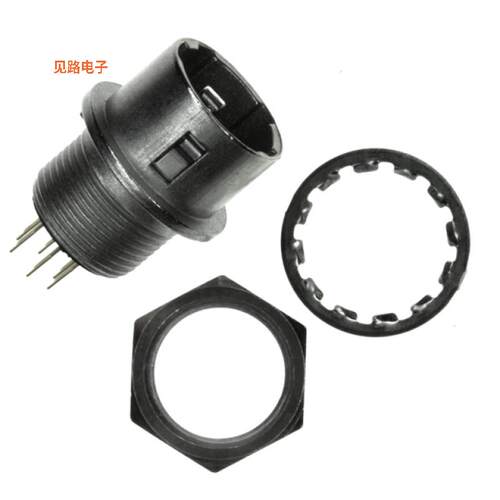 HR10A-7R-6PB(74) -[全新CONN RCPT MALE 6POS GOLD SOLDER]