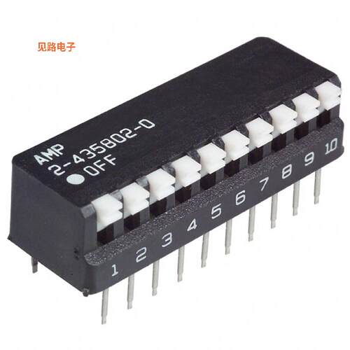 2-5435802-0 -[全新SWITCH PIANO DIP SPST 0.025A 24V]