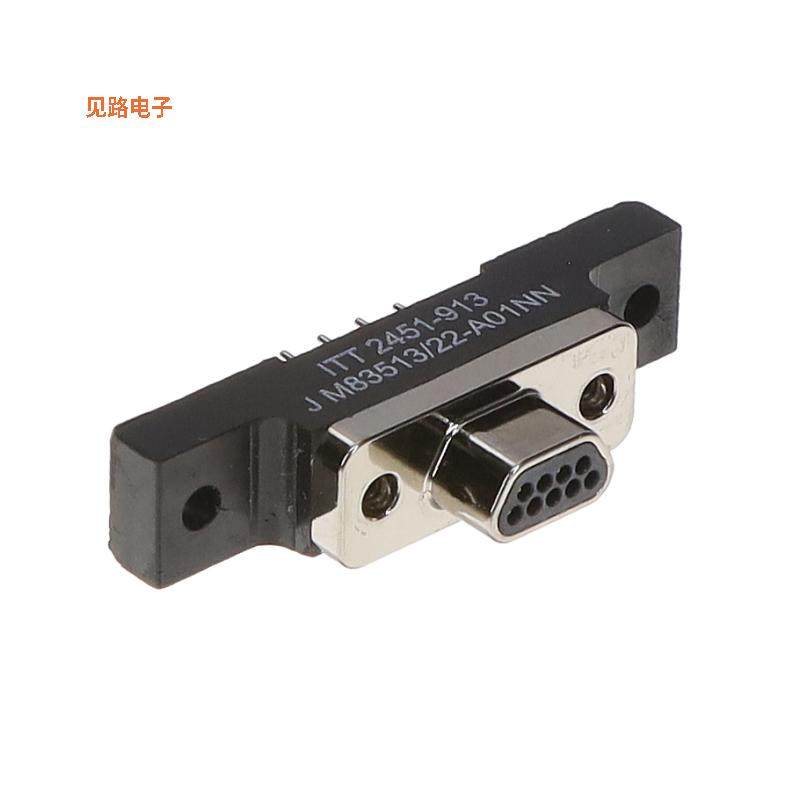 M83513/22-A01NN -[全新CONN MICRO-D PLG 9P PNL MNT SLDR]