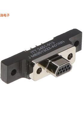 M83513/22-A01NN -[全新CONN MICRO-D PLG 9P PNL MNT SLDR]
