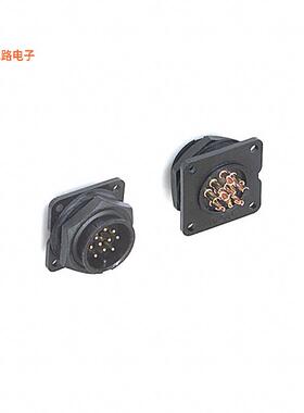 14382-10PG-300 -[全新CONN RCPT MALE 10P GOLD SLDR CUP]