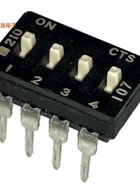 210-4ES -原装[SWITCH SLIDE DIP SPST 0.1A 20VSPST