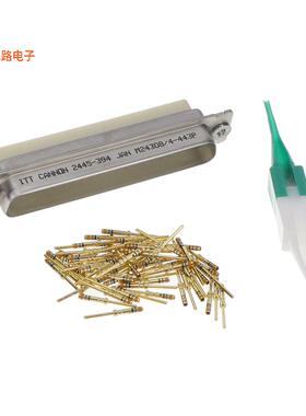 M24308/4-454P -[全新CONN D-SUB HD PLUG 62POS PNL MNT]