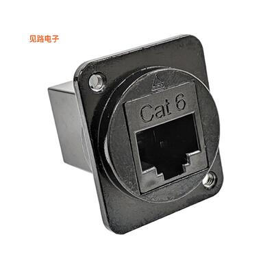 EHRJ45D6BM3 -[全新CONN, RJ45, CAT6, DIECAST HOUSIN]