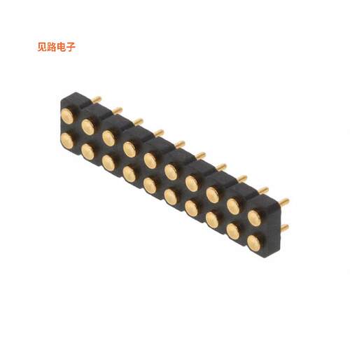 PH2-3F-20-FVP-24415-C1 -[全新CONN PAD FOR SPRING PINS 2X10]