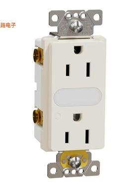 SQR57101LA -[全新TR 15A LIGHTED RECEPTACLE RESI L]