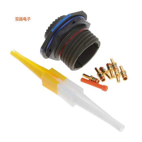 D38999/24JE6PN -原装[JAM NUT RECEPTACLE插座，公形引脚