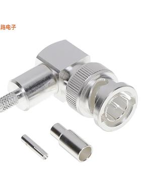 1-1337440-0 -[全新CONN BNC PLUG R/A 75 OHM SOLDER]