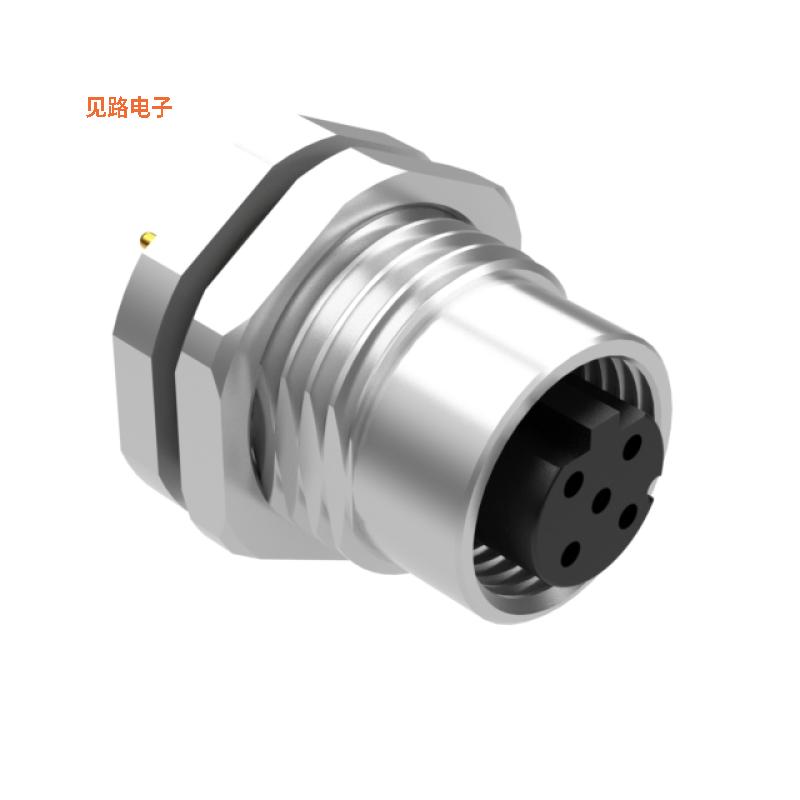 54-00384 -原装[M12 D-CODE 5POS RCPT PANEL MOUN