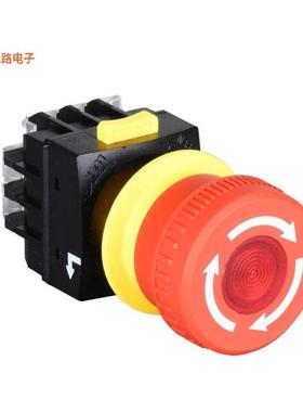 KSEB3041A-12 -[全新SWITCH ESTOP TWIST RESET 3A 250V]
