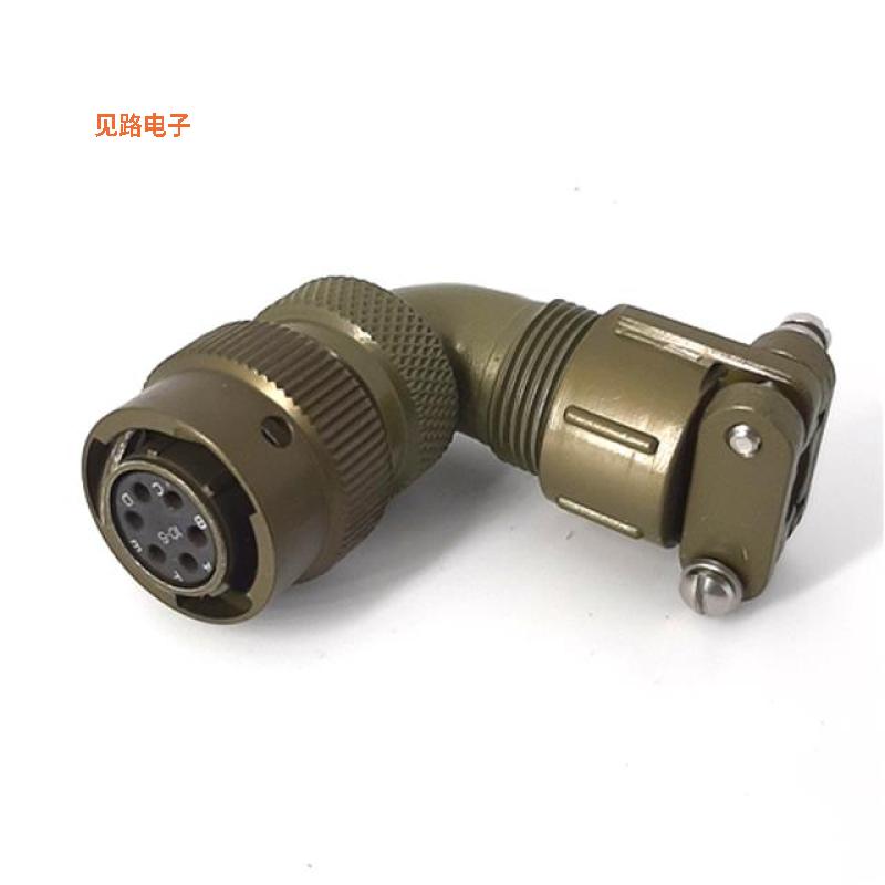 MSW08E10-7S-SR -[全新RIGHT ANGLE CABLE PLUG, WITH STR]