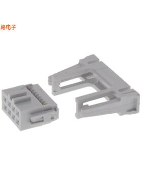 71600-608LF -原装[CONN RCPT 8POS IDC 28-30AWG GOLD插座