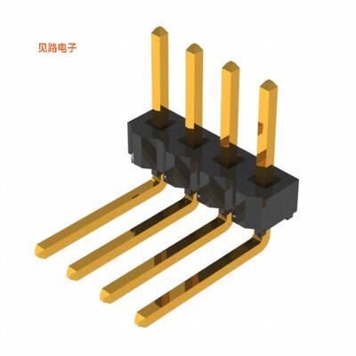 TSW-104-09-G-S-RA -原装[CONN HEADER R/A 4POS 2.54MM接头