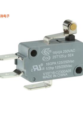 V15T16-CZ300A05 -原装[SWITCH SNAP ACTION SPDT 16A 125VSPDT