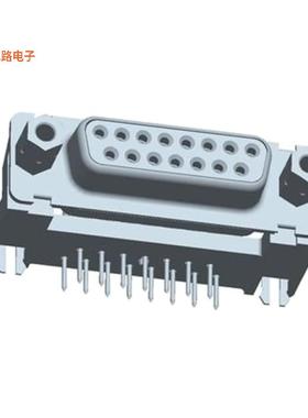 DA15S564GTLF -原装[CONN D-SUB RCPT 15POS R/A SOLDERD-Sub
