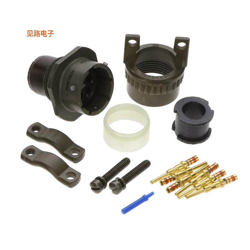 MS3121F14-5P -原装[MIL-26482 MS/PT/CMB RECEPT插座，公形引脚