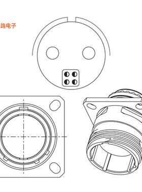 HV00RF25-56R -[全新ALUMINUM FLANGE MOUNT, RADSOK CO]