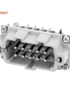 C14610A0101021 -原装[INSERT MALE 10POS+1GND SCREW插件