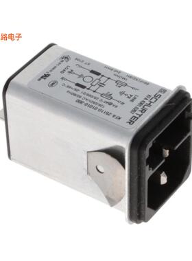4301.6207 -原装[PWR ENT MOD RCPT IEC320-C14 PNLIEC 320-C14