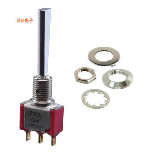 7105P1HZBE -[全新SWITCH TOGGLE SPDT 0.4VA 20V]