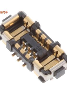 BM28N0.6-6DP/2-0.35V(53) -[全新CONN HDR 6POS SMD GOLD]