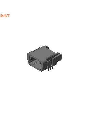 MX77A004HF2 -原装[CONN PIN HDR 4 POS R/A SMT BLUE接头