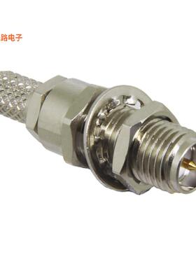 CONREVSMA005-R58 -原装[CONN RPSMA RCPT STR 50OHM SOL